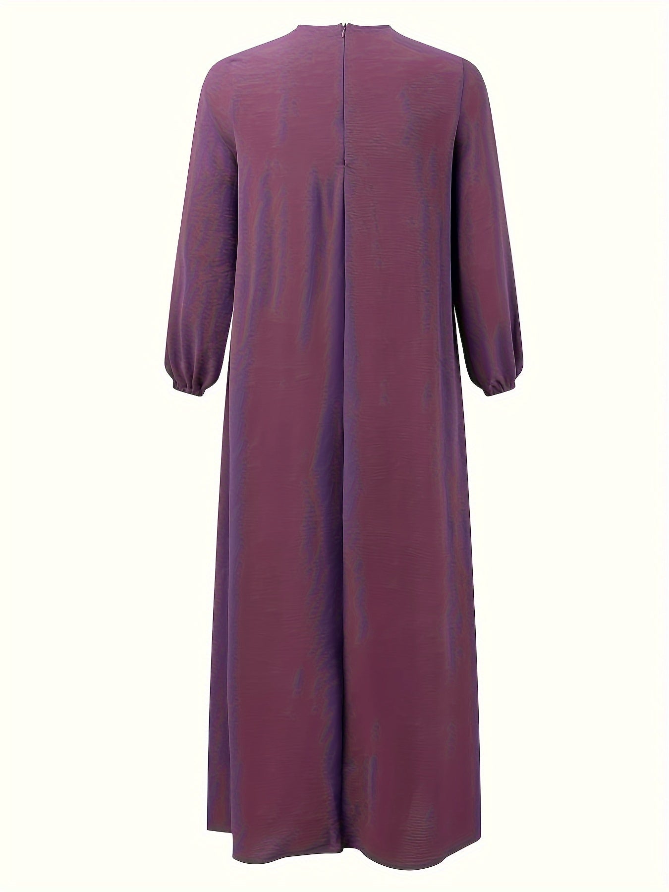 Eid Elegance Tie-Front Kaftan Dress