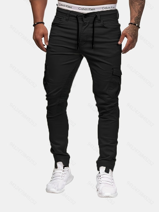 Urban Edge" Flap Pocket Stretch Denim Jeans