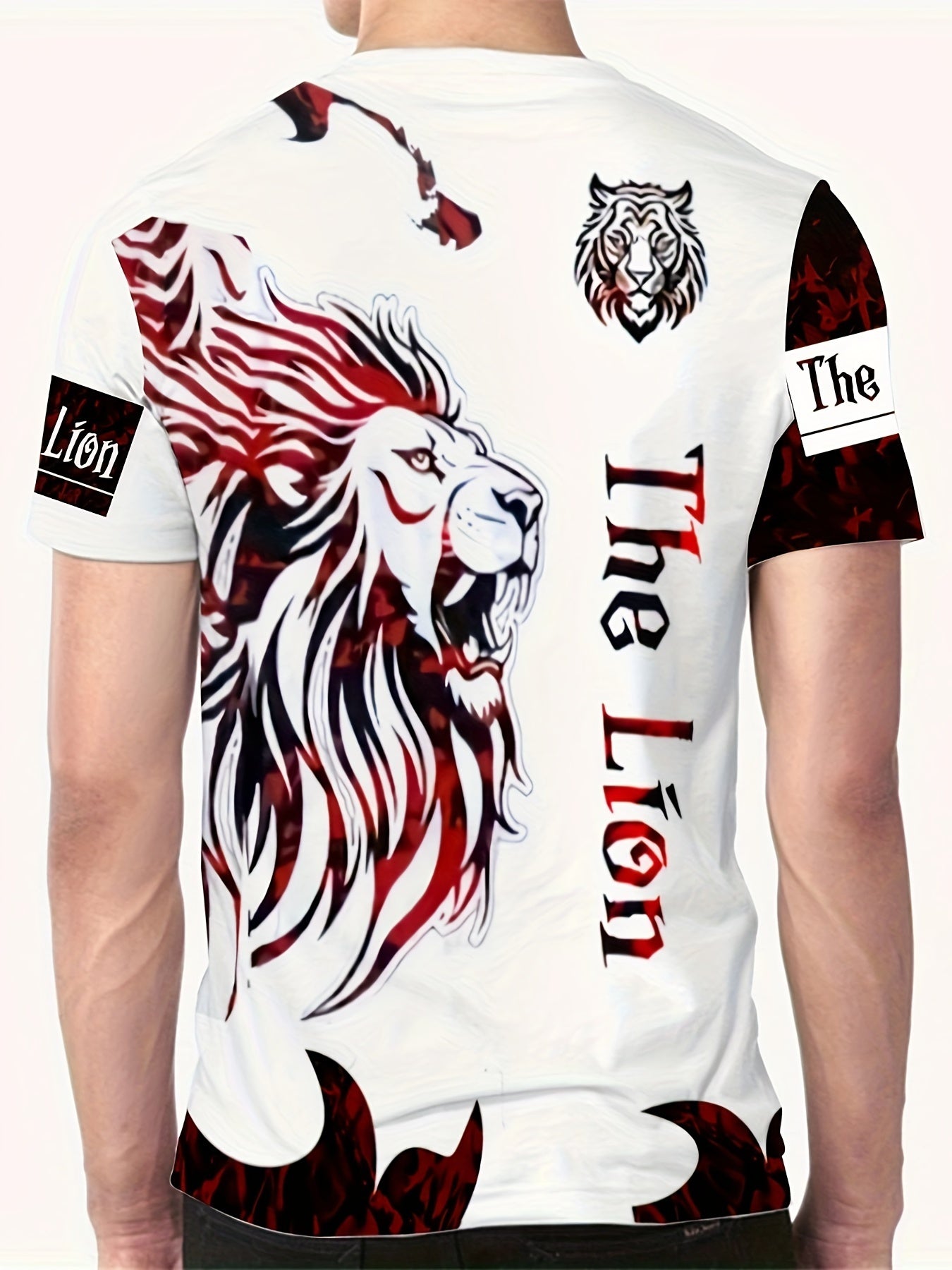 Lion's Roar" Graphic T-Shirt