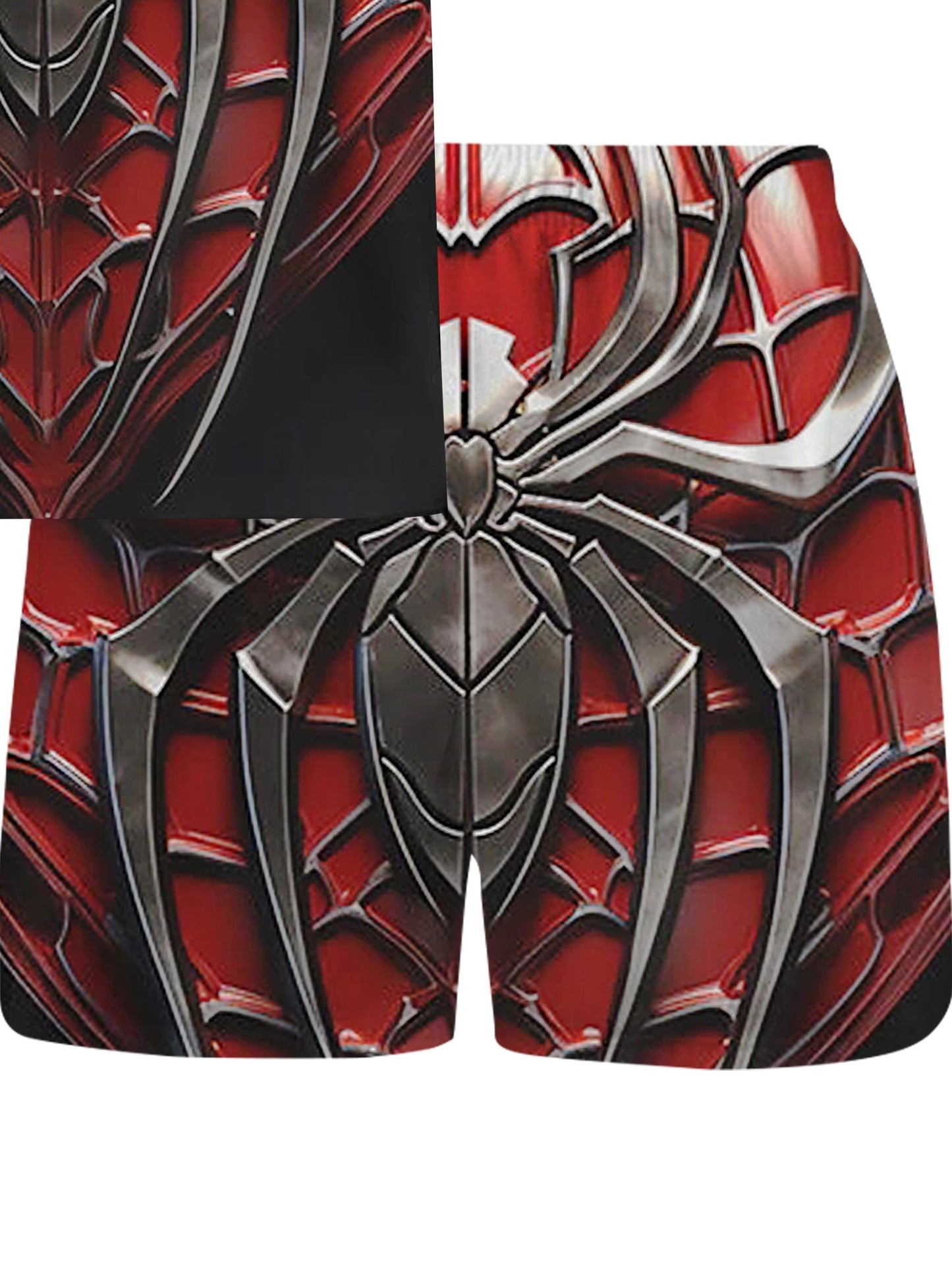 🕷️ Boy's 2-Piece Spider 3D Digital Print Set 🕷️