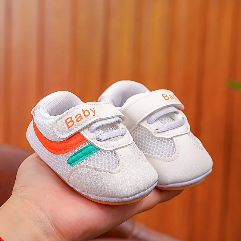 👶 Breeze Step Baby Boys’ Mesh Sneakers 🌟