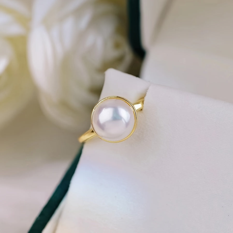 🌟 Pure Elegance Freshwater Pearl Set – 14K Gold Plated Collection ✨