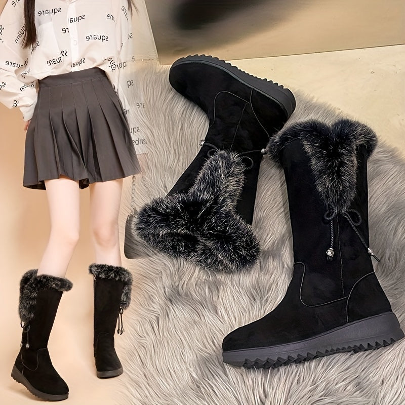 Women's Fashion Flat Winter Snow Boots ❄️