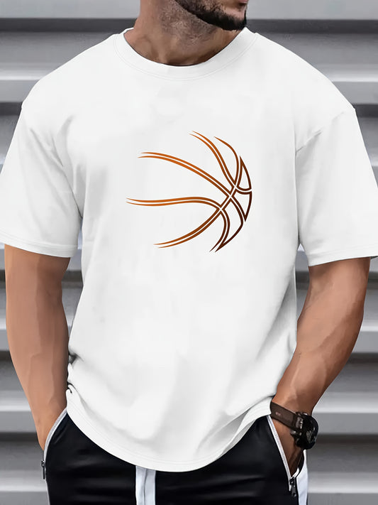 🏀 Men's Basketball Print T-shirt