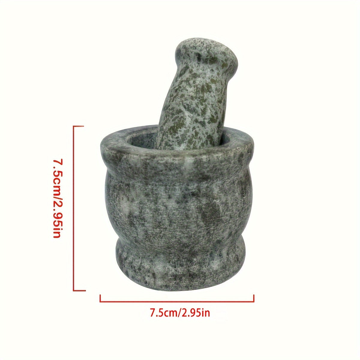 Handcrafted Granite Mortar & Pestle Set 🌿🔨