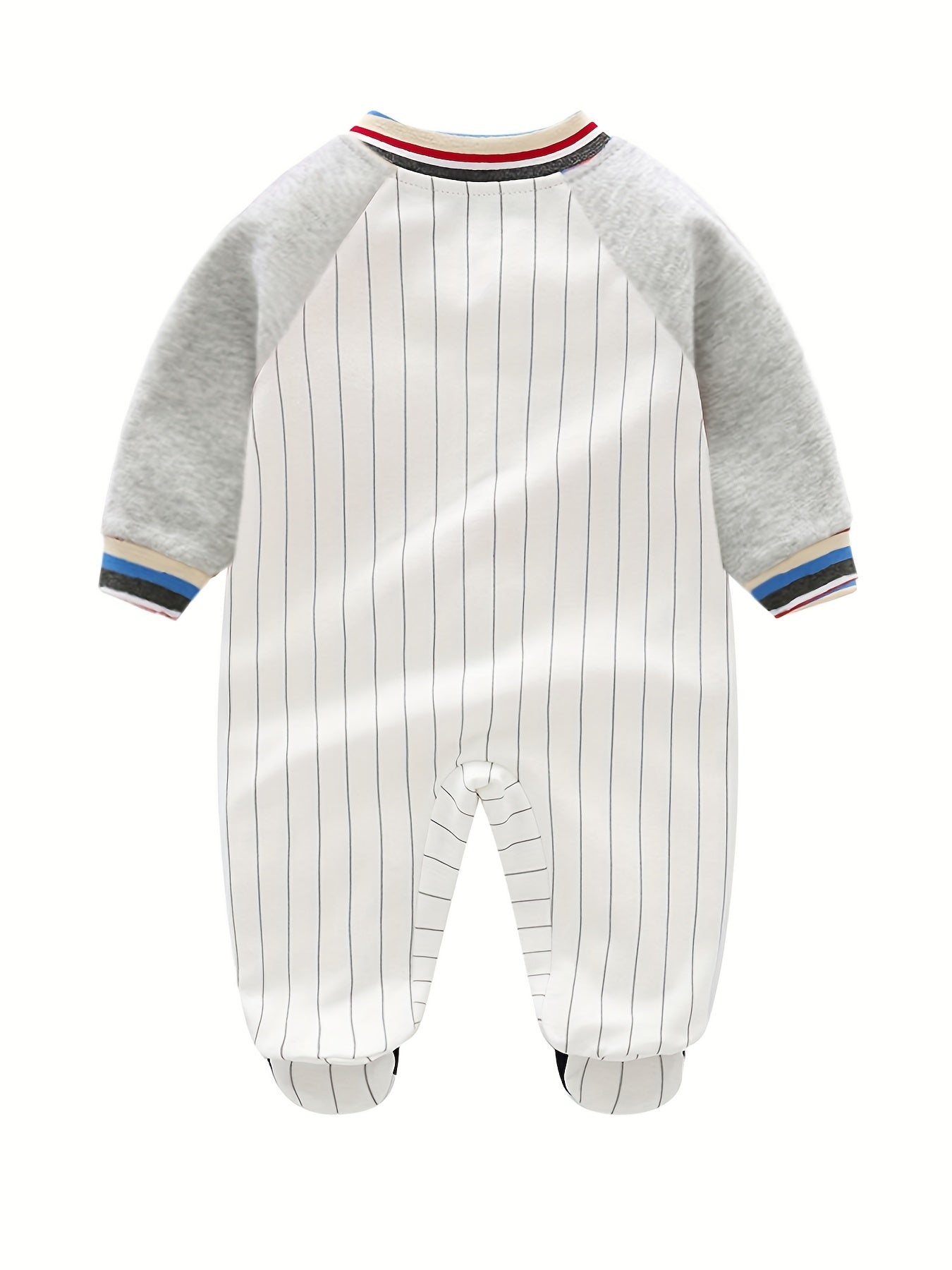 Stripe & Style Jumpsuit 🐾👶